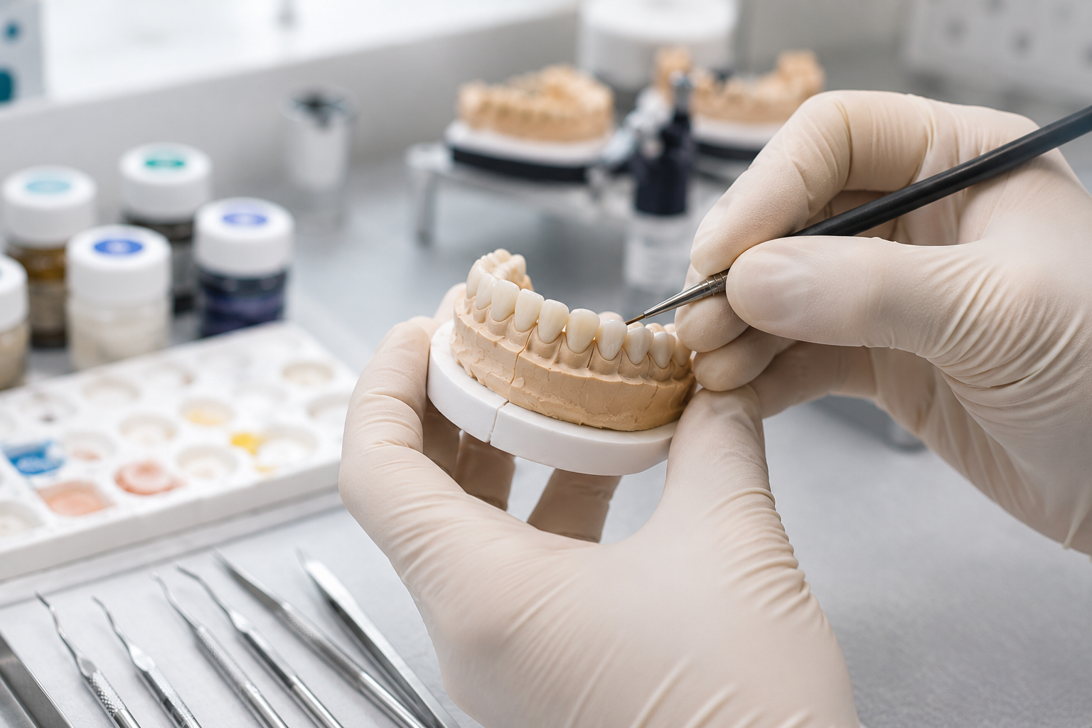 Σύγχρονος χώρος ML Dental Lab